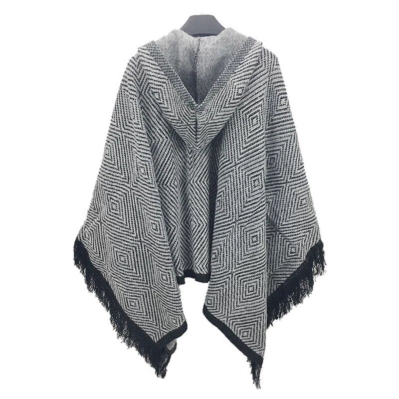 Women's Fashion Trend Casual Europe And The United States Often Hat Fringe Rhomboid Awning details Picture