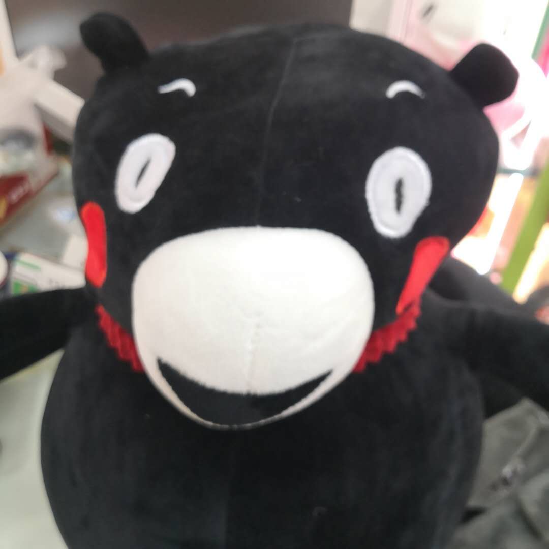 熊本熊毛绒玩具公仔可爱抱枕娃娃细节图