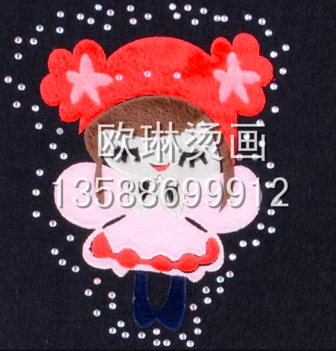 Sweetheart Cute Hot Tear Hot Drawing Hot Map Wholesale Custom Clothes Shoes Bag Specification drawing