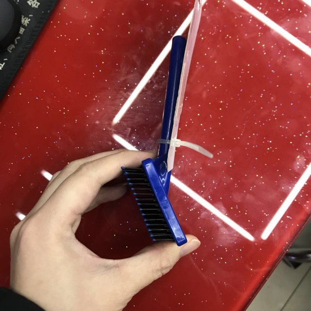 R19宠物除毛梳宠物猫狗刷塑料毛刷产品图