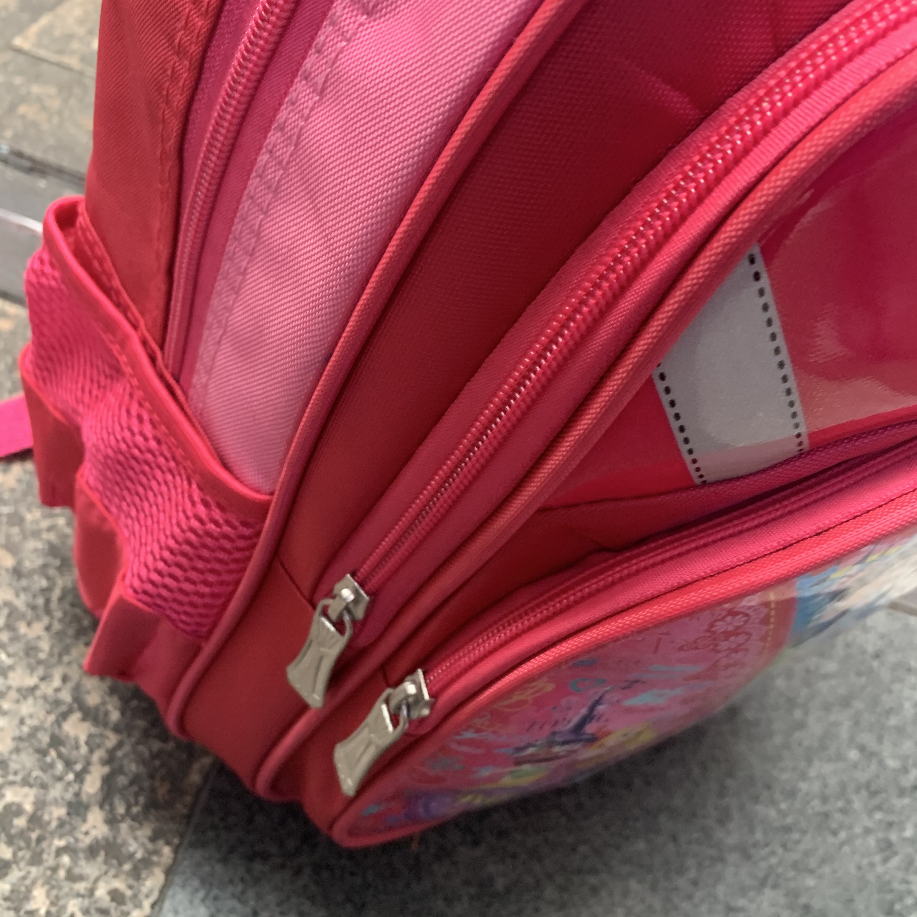 Korean version children's schoolbag for primary school girls in grades three to six, 6 to 12 years old, double-shoulder backpack details Picture
