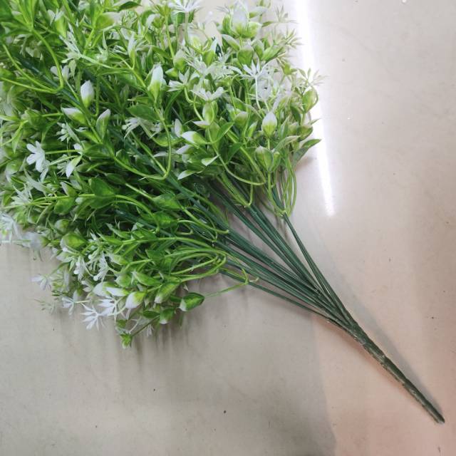 No. 123, available in white, green and yellow, with flower arrangement accessories and supplies, matching various artificial flowers, artificial plants, potted plants, indoor decorations, green plants, factory direct sales, wedding decoration, home decoration details Picture