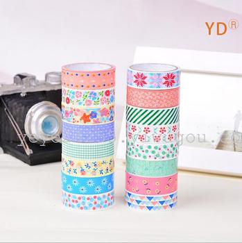 新款胶带时尚碎花opp花边胶带和纸胶带产品图