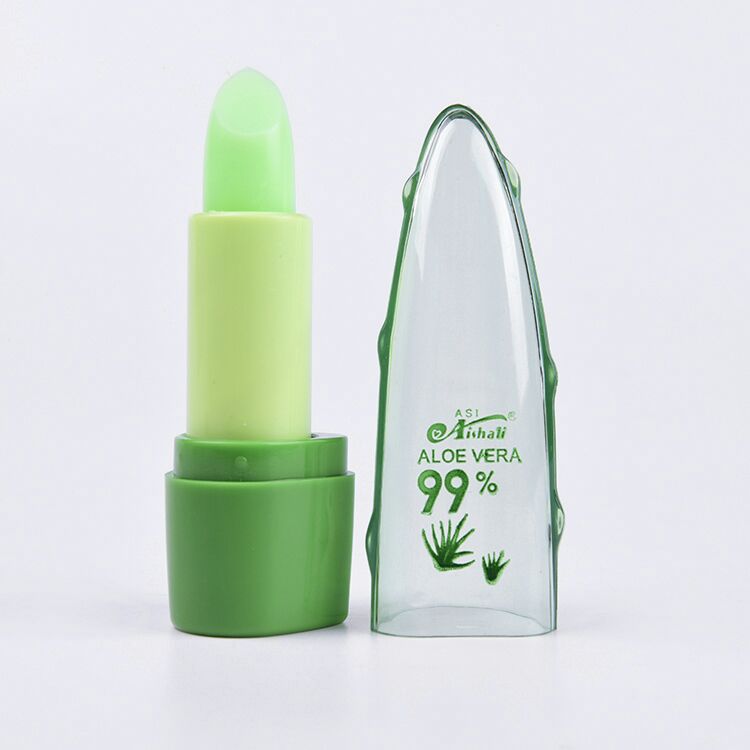 Aishali Aloe Vera pointed Cap Lip Balm moisturizes, hydrates, nourishes, repairs and reduces lip lines Specification image