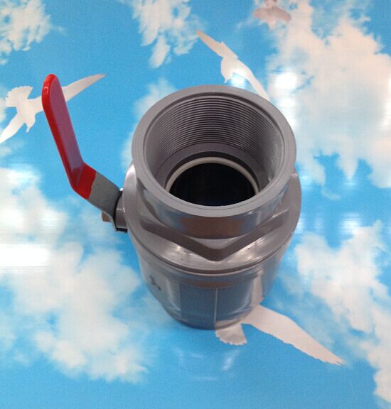 PVC two-piece ball valve, plastic ball valve Specification image