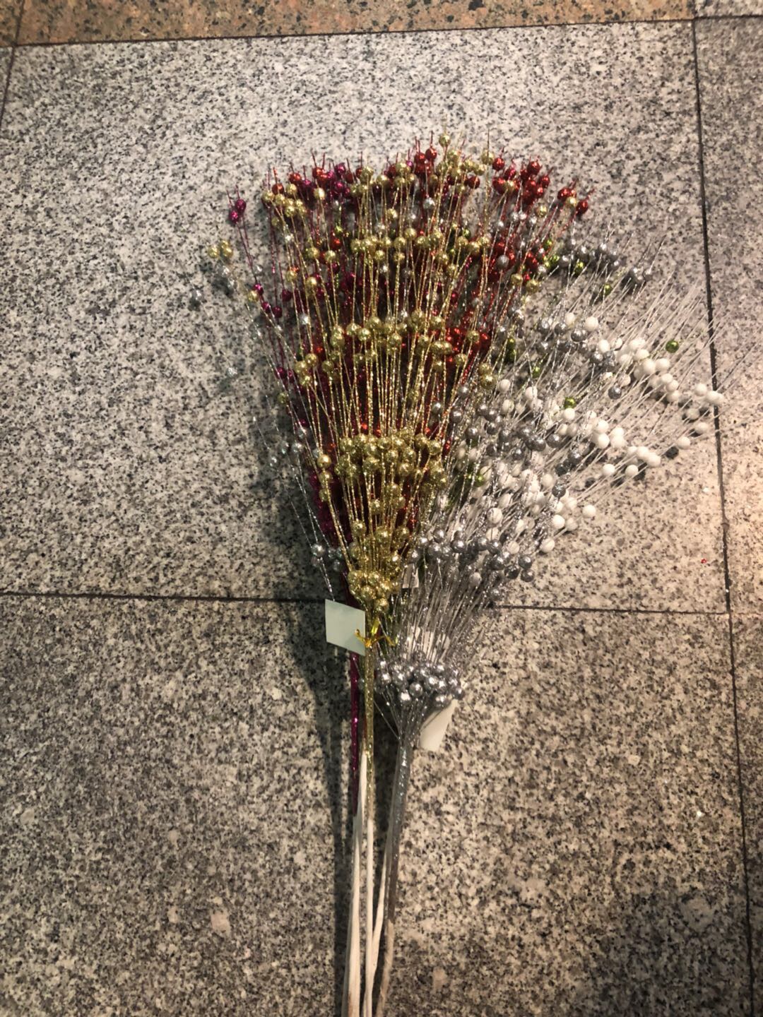 相思豆干花梦幻草花束家具装饰花客厅摆件拍照道具喷漆