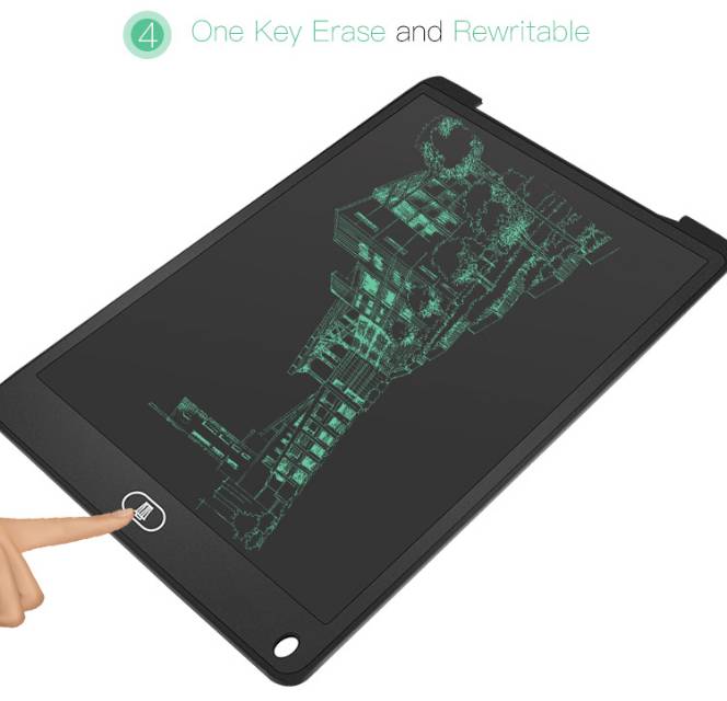 儿童液晶画板幼儿宝宝小黑板家用彩色涂鸦无尘绘画画板电子写字板