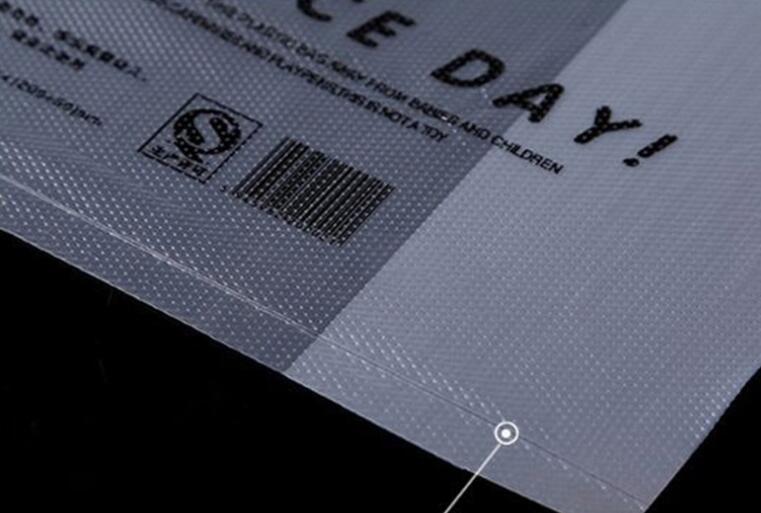 Longsen thickened transparent smiling face bags wholesale convenient shopping bags, hand-carry plastic bags Specification image