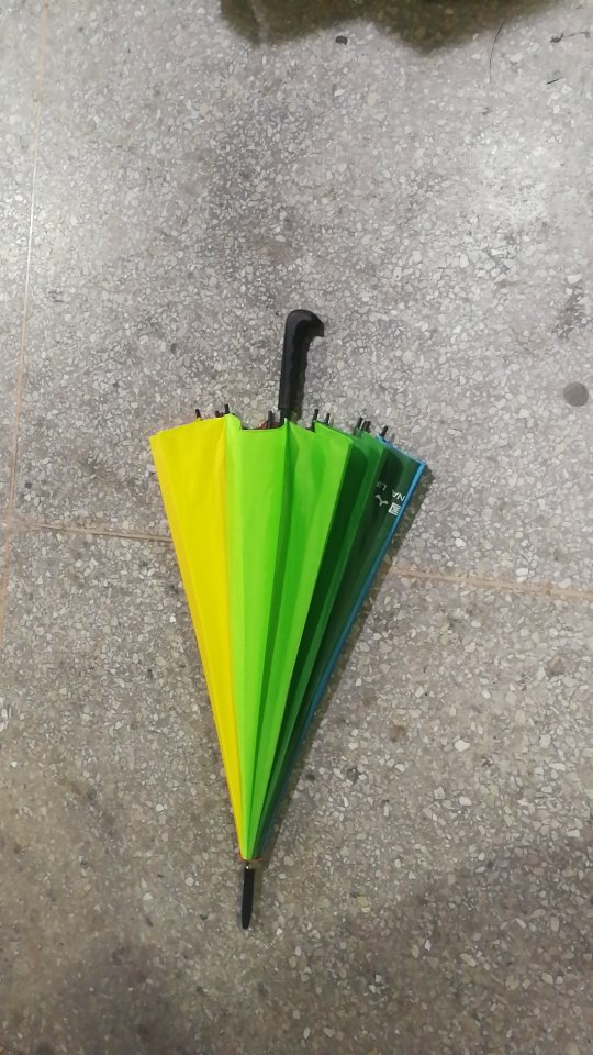 70 CM 16根条彩虹伞