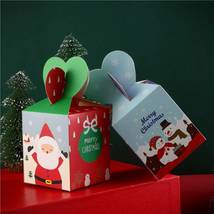 新款圣诞节苹果盒包装盒包装纸袋创意平安夜平安果礼品盒礼盒