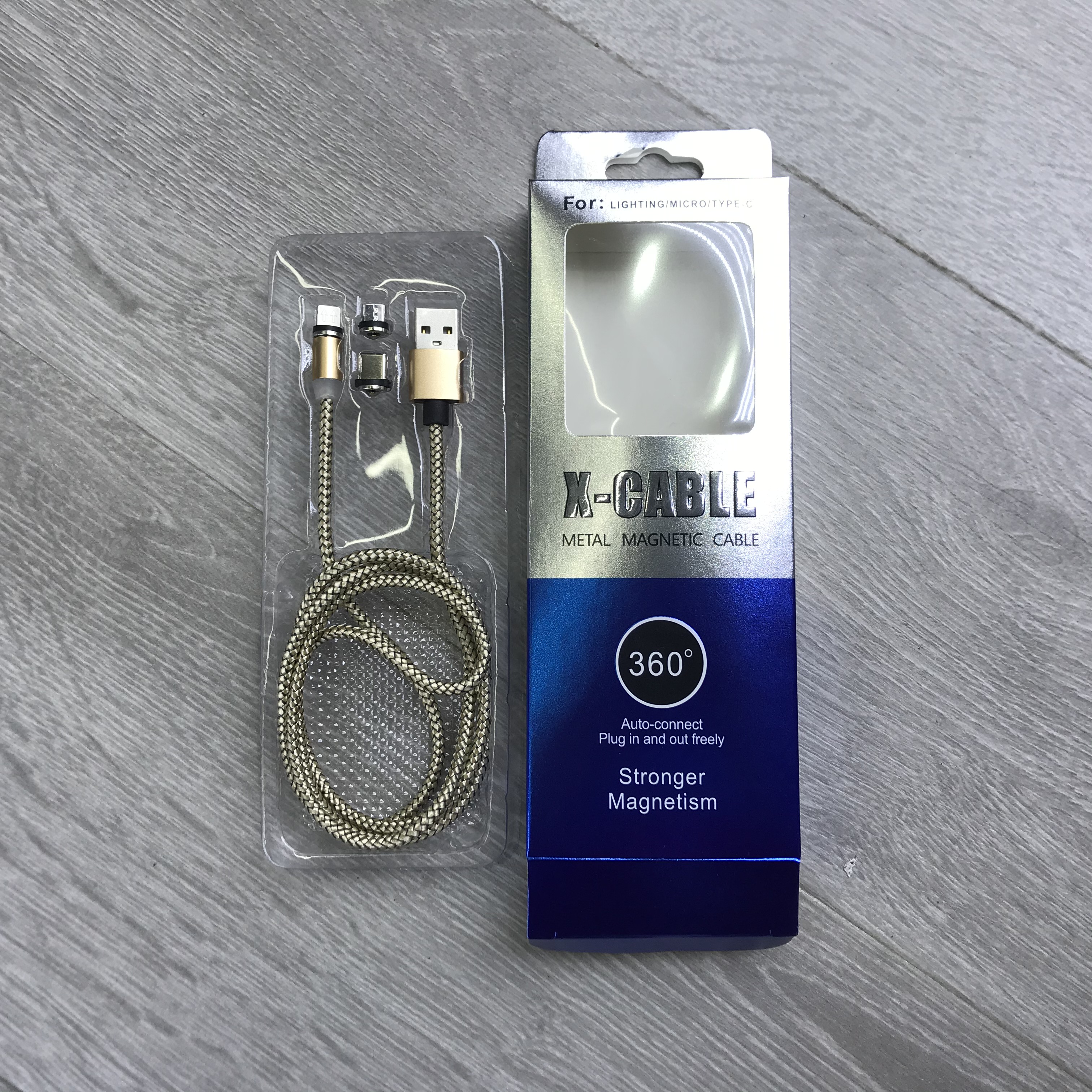 多功能数据线套装苹果安卓type-c三合一充电器线高速快充