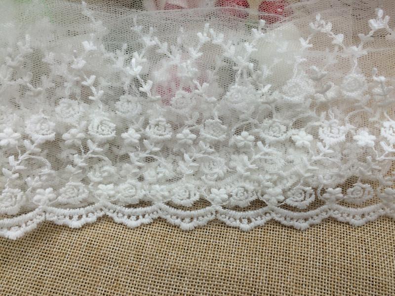 Guangdong lace clothing accessories water-soluble embroidery lace nylon lace new women's clothing