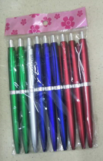 Silver Pole Color Pole Ballpoint Pen Smooth Writing Ink Stable Price Affordable Specification drawing