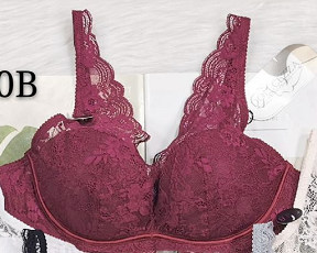 Seamless Underwear Women's Underwire Beauty Back Wrap Lace Vest With Brassiere Sports Sleep Bra details Picture