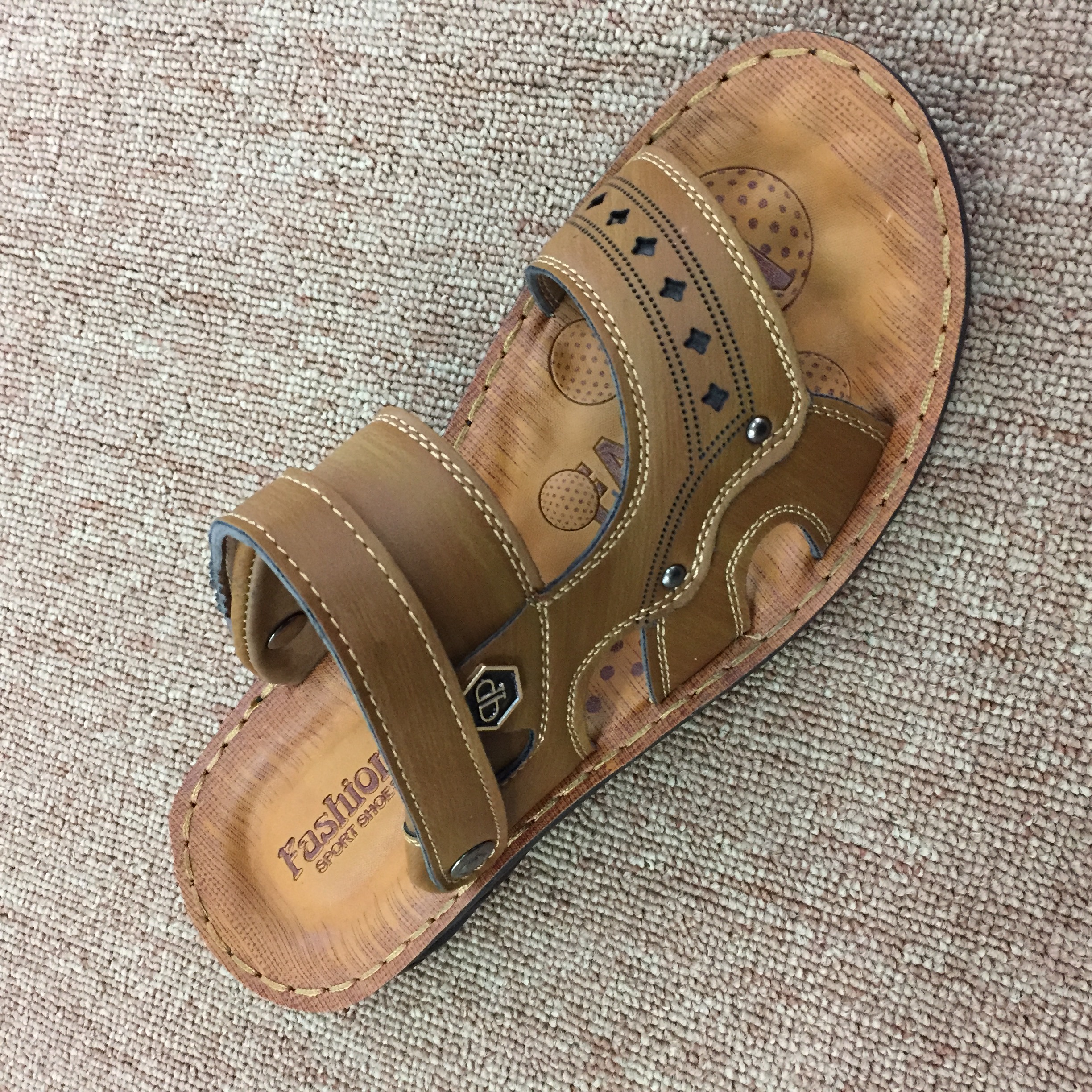 2020 New Explosive Casual Shoes Sandals Fashion Shoes High-Grade Fashion Shoes All Match Non-Slip Men