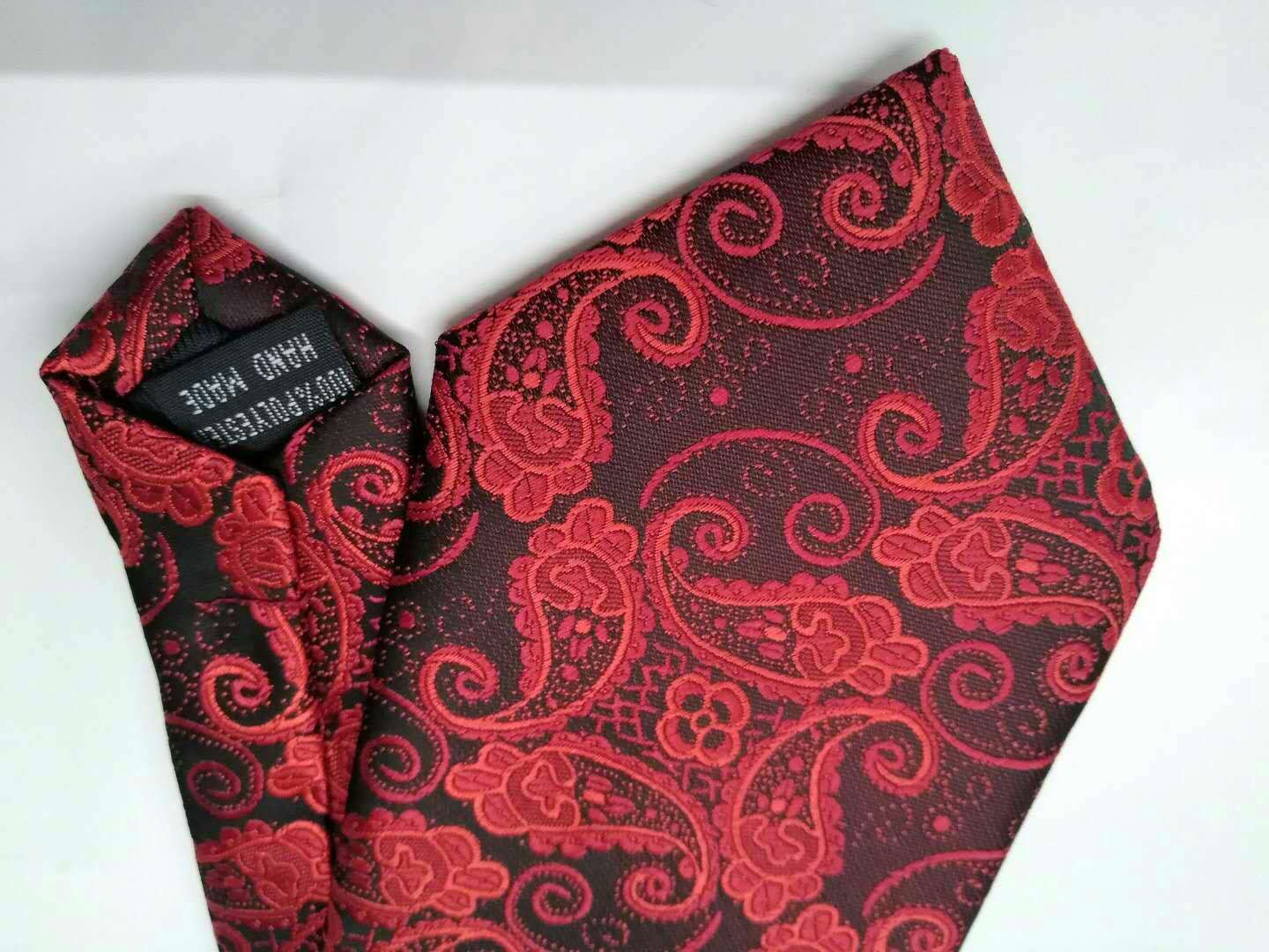 New style of tie in stock, casual tie custom factory direct sales, casual tie factory Specification image