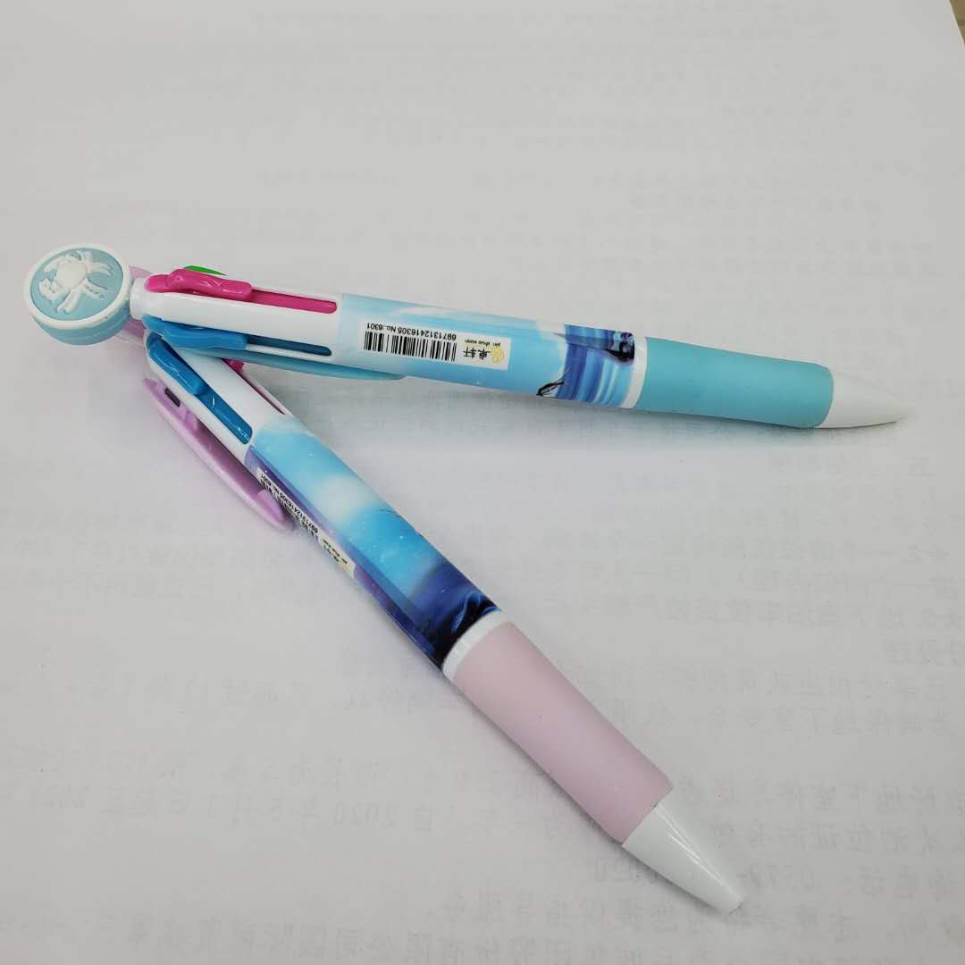 圆珠笔/串珠笔/diy串珠圆珠笔/彩色圆珠笔/圆珠笔礼品笔细节图