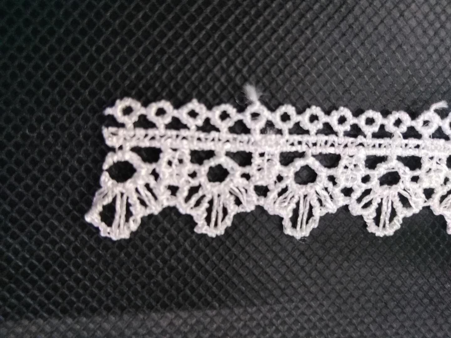Guangdong lace, milk silk lace, water-soluble embroidery lace, clothing, curtains, home soft furnishings can be customized according to samples details Picture