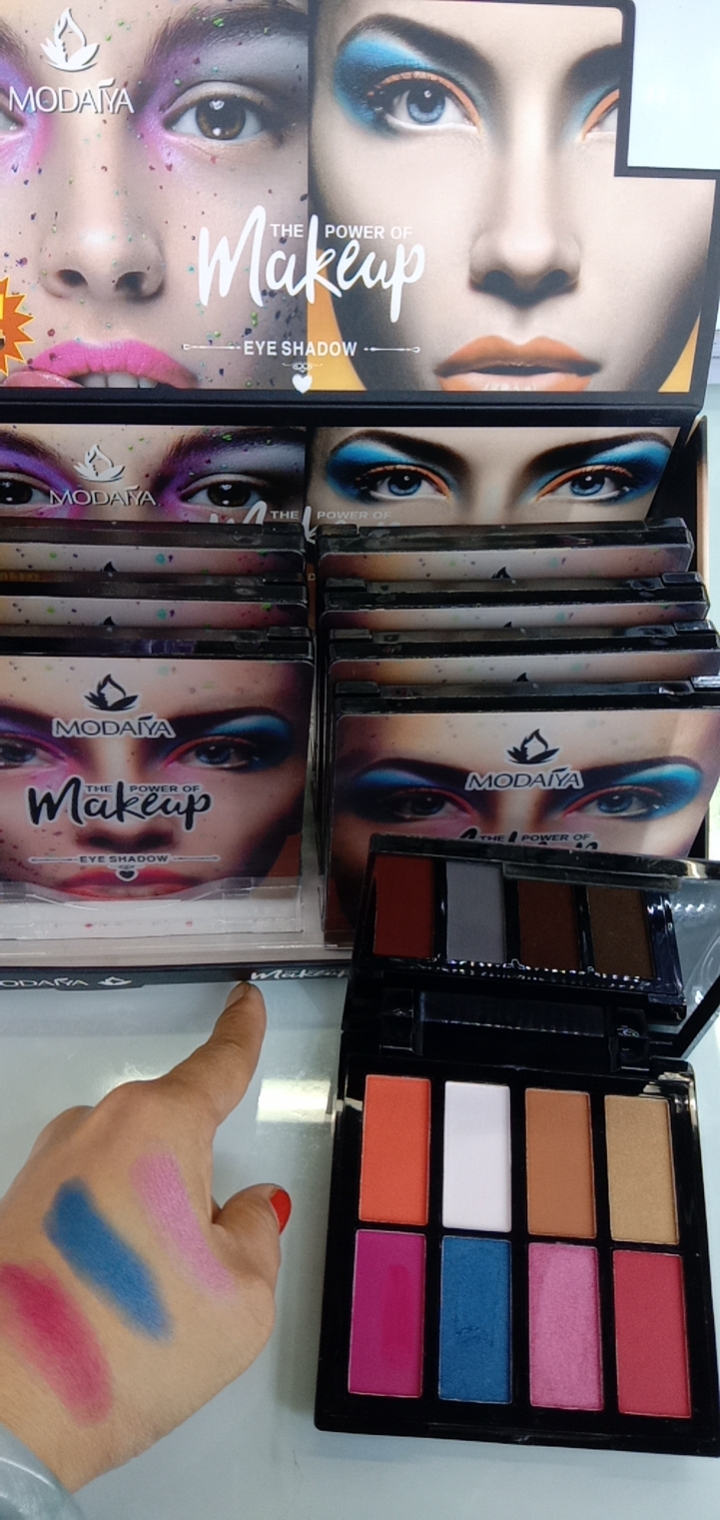 CM983D Facial Makeup Plate, Eyeshadow, Blush, Contouring and Highlight all-in-one Plate details Picture