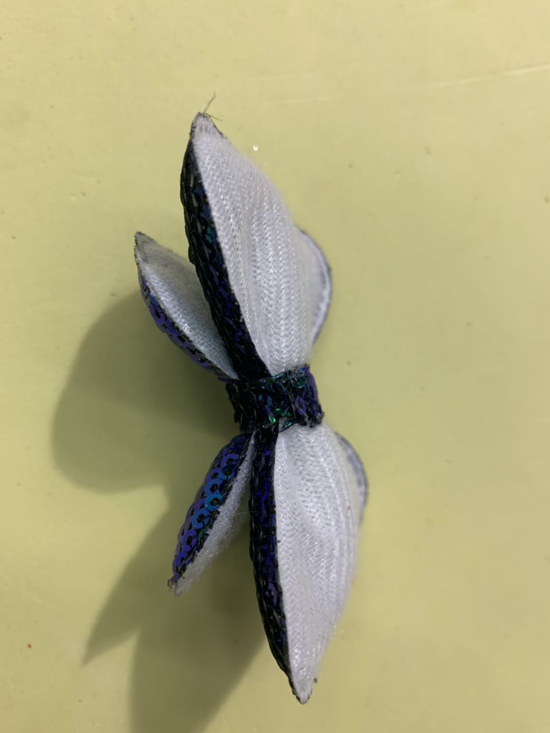 密叠双层蝴蝶结发饰服饰搭配工艺装饰配件细节图