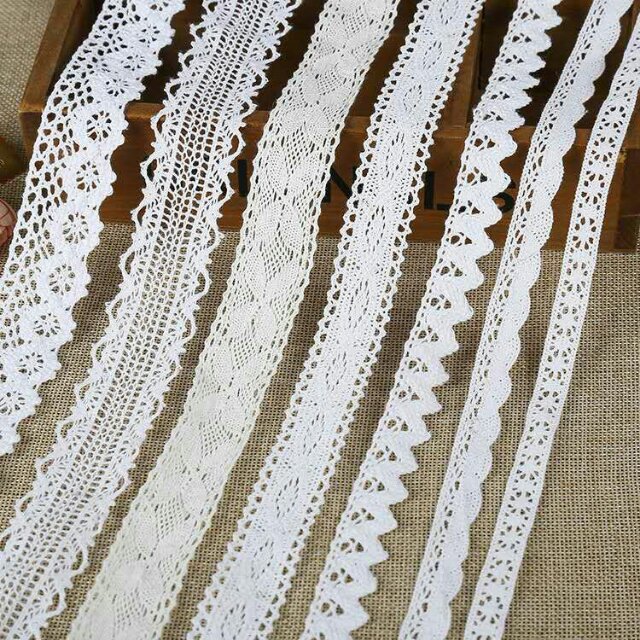 Wholesale of lace, cotton nylon lace fabric, new polyester lace Specification image