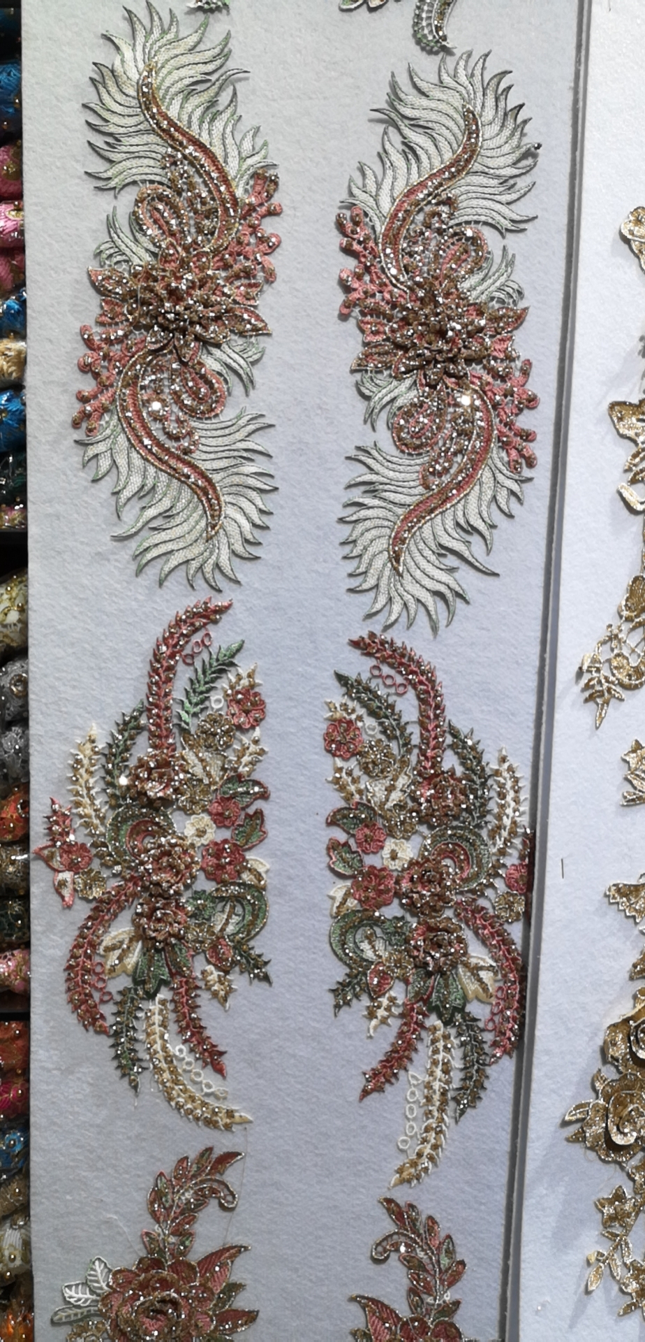 Hand-Sewn Special-Shaped Material Bag Handmade Creative Jewelry Accessories Beaded Mixed Clothing Accessories full figure