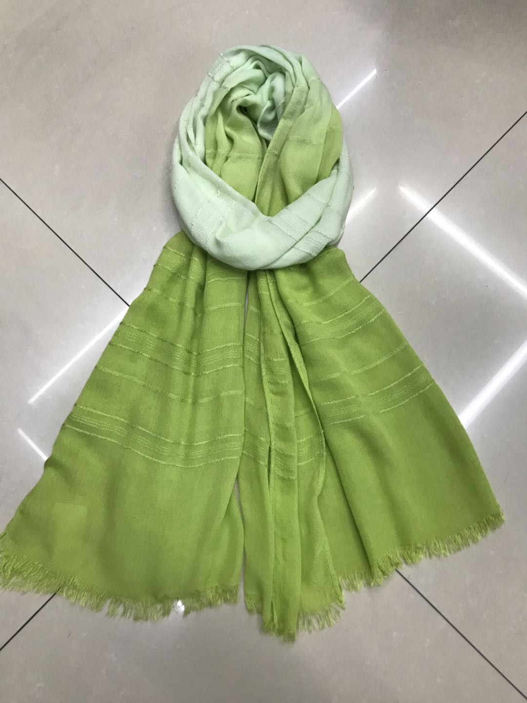 Women's Scarf Fashion Everything Trend Explosion Gold Silk Rayon Hanging Dye