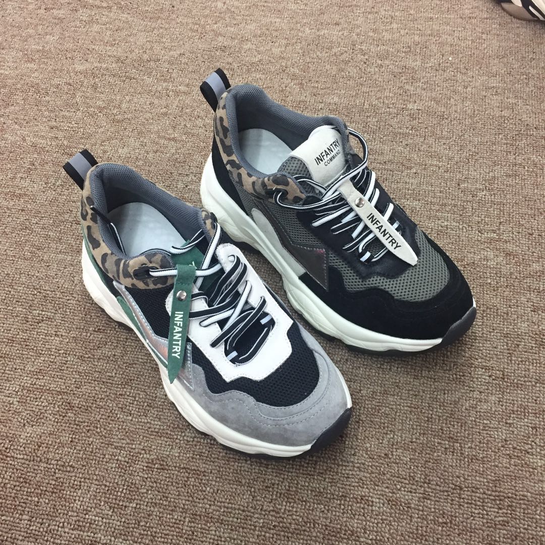 Daddy Shoes Women Instagram Tide 2020 New 2019 Leisure Everything With Spring Panda Network Red Show Foot Small Sports Women's Shoes