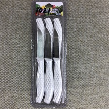 塑料手柄刀6把装不锈钢材料刀身刀具组合