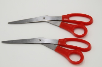 Scissors, scissors, scissors, students, scissors, learning to cut lace, cut fabric, cut utility knives full figure