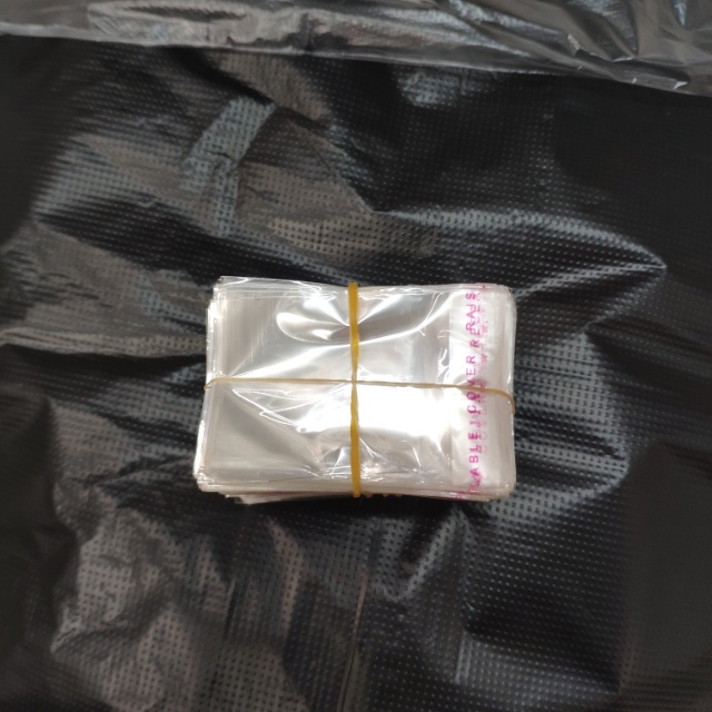 无色透明OPP袋子自粘袋透明包装袋细长袋图