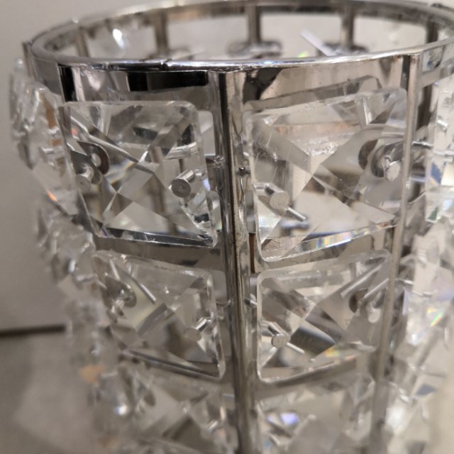 Direct sales from the manufacturer of high-quality cylindrical crystal candlestick makeup brush storage buckets for export details Picture