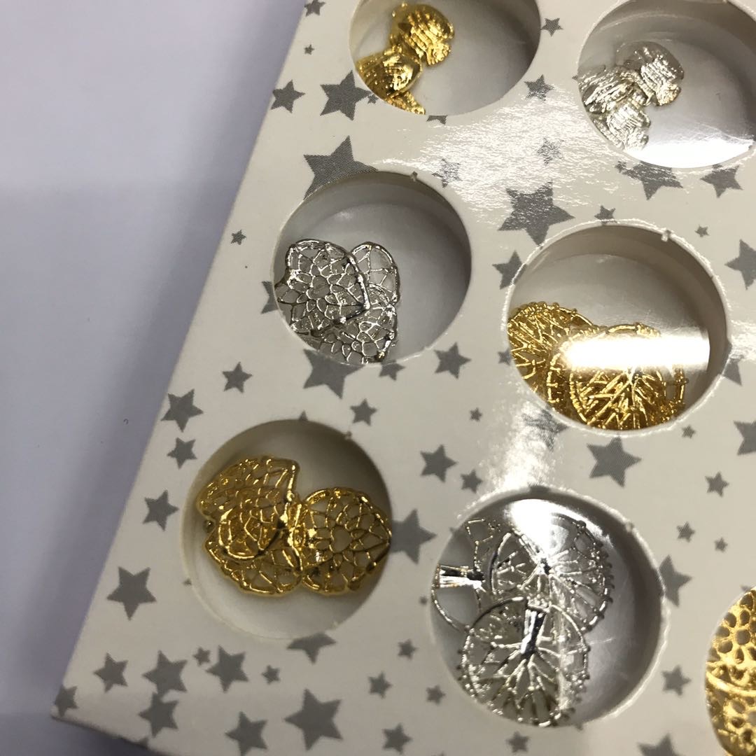 New Alloy Jewelry Fine Jewelry Nail Jewelry Personalized Nail Nail Style Novel details Picture