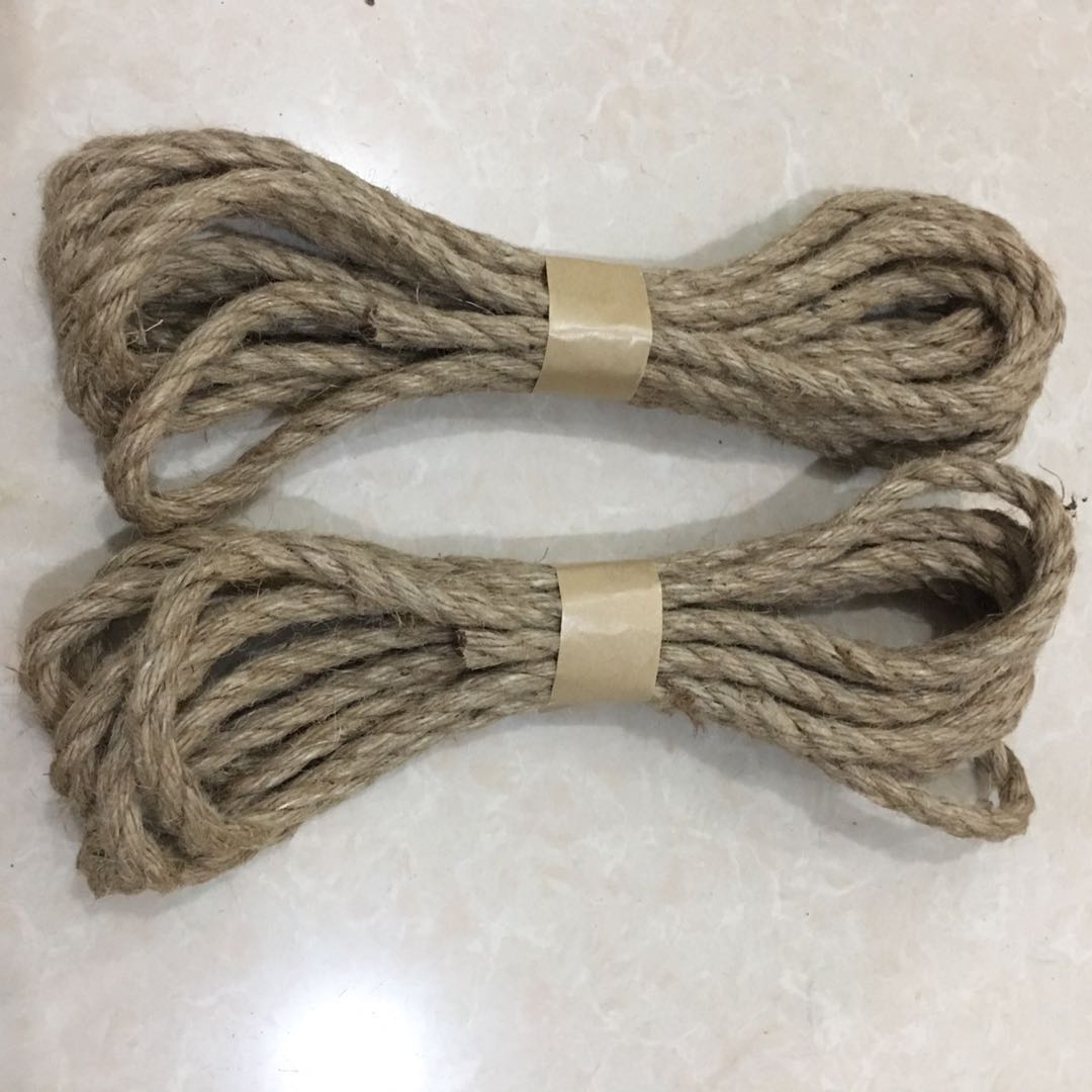 6毫米麻绳环保麻绳DIY手工制作工艺捆绑缠绕产品图
