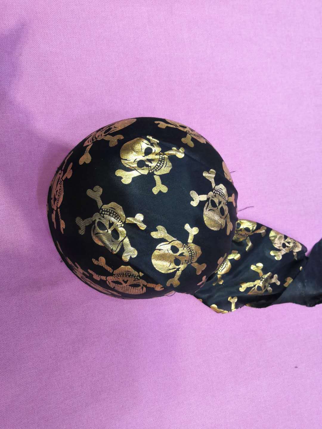 万圣节表演道具海盗化妆舞会COS派对骷髅帽海盗帽小喽啰海盗帽子图