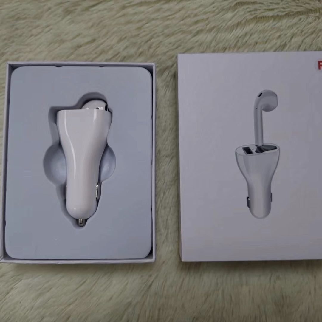 车载蓝牙无线耳机 开车专用商务免提电话车用苹果华为安卓 通用