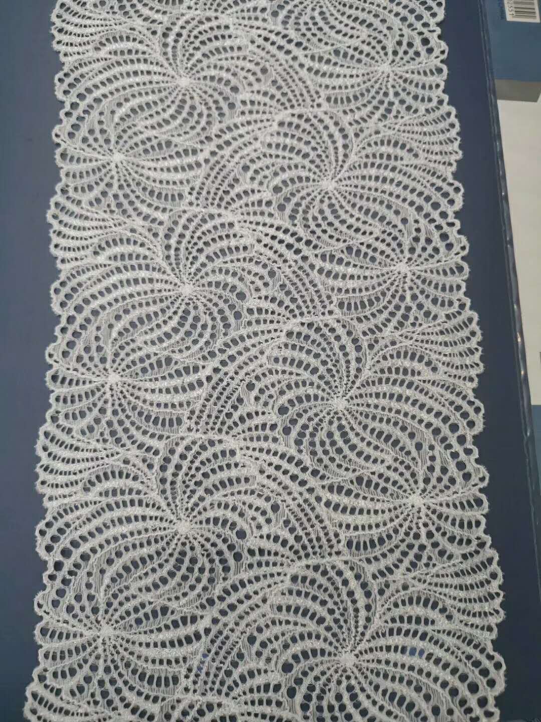 All the high-quality lace fabrics have multiple types of lace available for in-stock sale and export Specification image