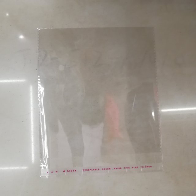 透明粘口OPP塑料包装袋长方形