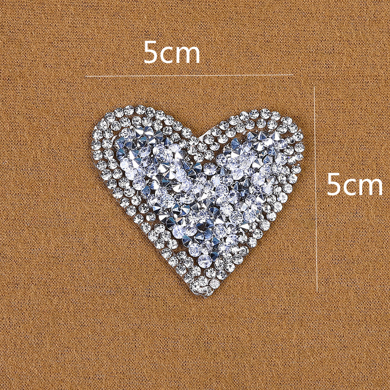 Hot Melt Adhesive Decorative Net Love Drill Drill Creative Patch Clothing Bag Stick Cloth Mobile Phone Shell Hot Picture Manufacturers Direct Sales Mean Patch Clothing Bag Stick Cloth Mobile Phone Shell Hot Picture Manufacturers Direct Sales Mean Patch Clothing Bag Stick Cloth Mobile Phone Shell Specification drawing