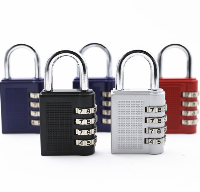 Gym cabinet padlock door padlock door of warehouse dormitory door thumbnail