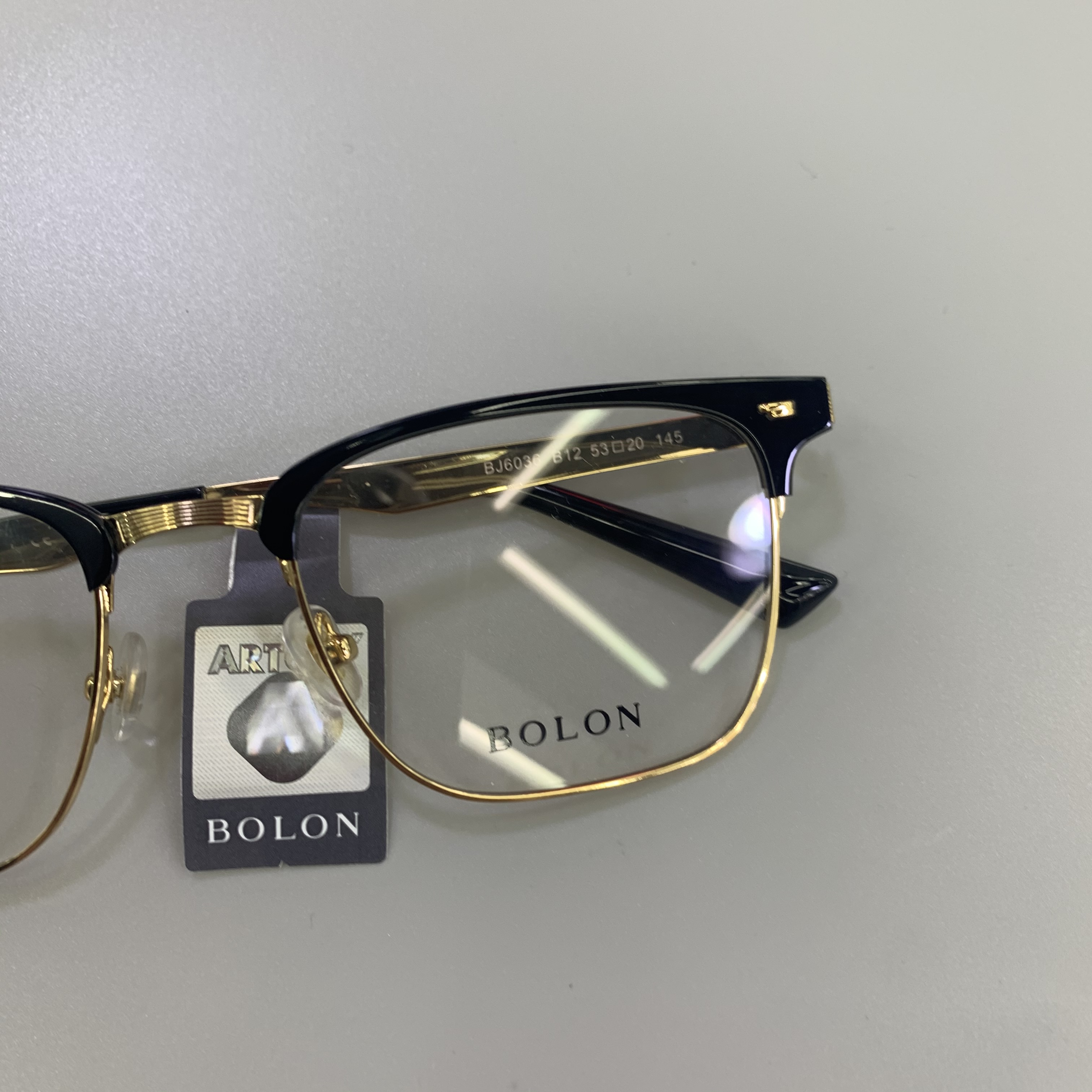BOLON Tyrannosaurus square Frame trendy optical glasses for men and women, anti-blue light myopia glasses frame, eye protection frame, myopia glasses frame for women details Picture