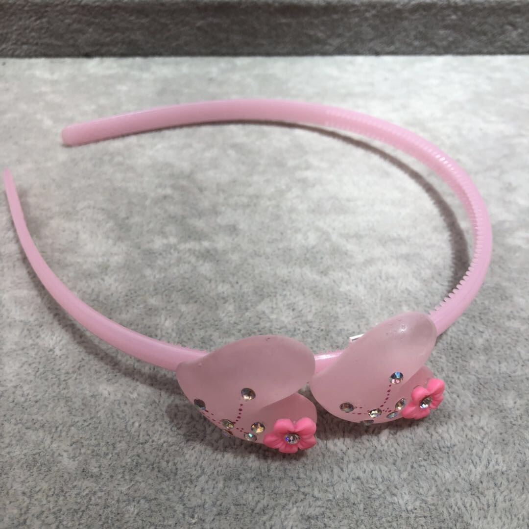 韩版时尚儿童头饰小女孩爱心洋气发箍