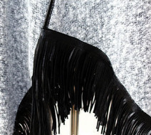 Women's Fashion Trend With Warm Fringe Loop Yarn Pulled Wool Shawl details Picture