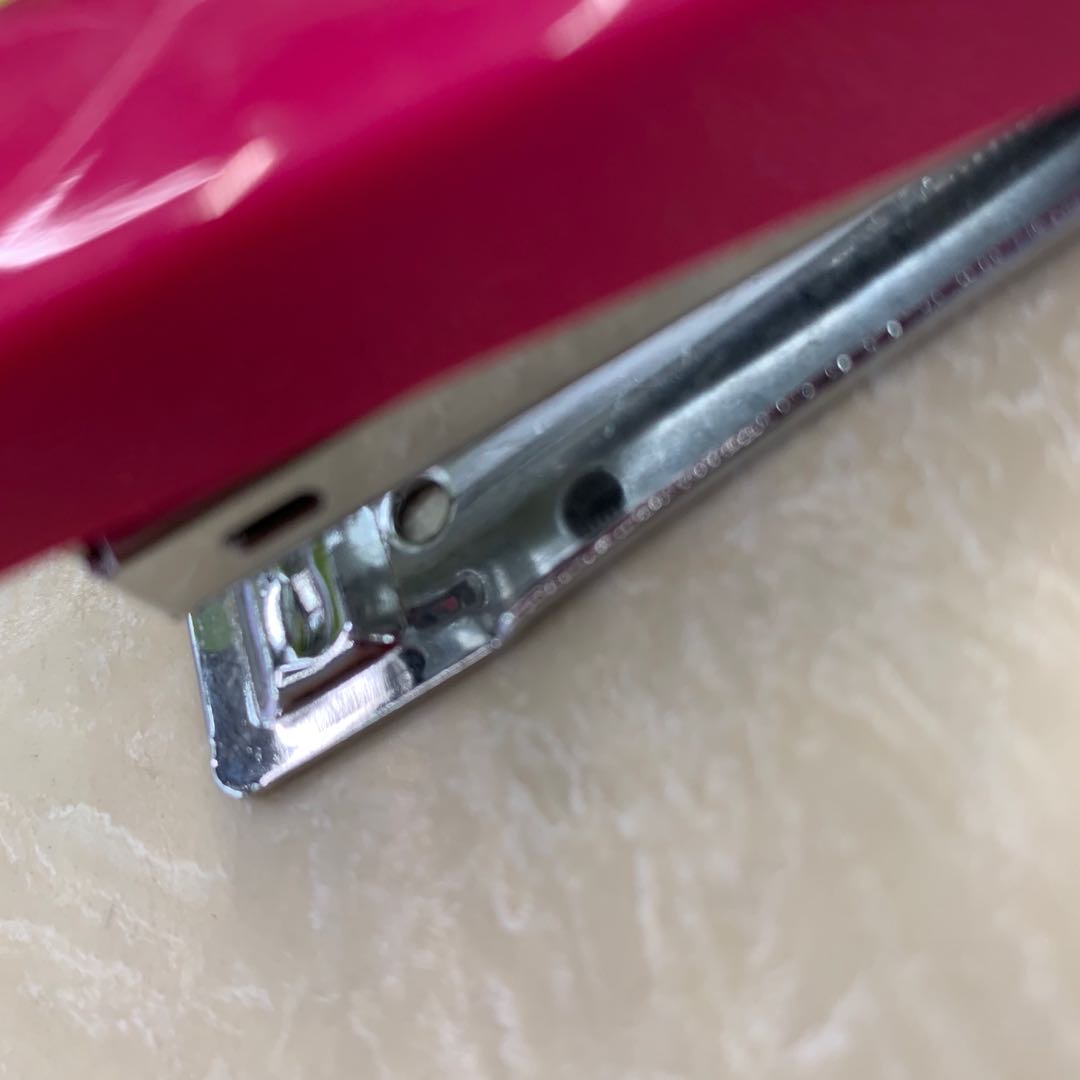 Multi-Color Plastic Wrapped Small Stapler Office Supplies Network Red Hot Factory Direct Sales details Picture