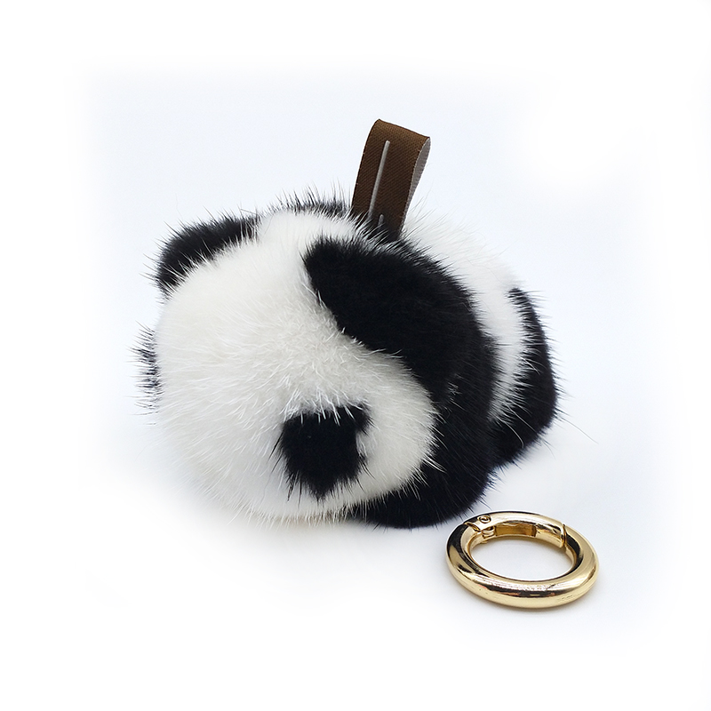 车钥匙挂件可爱毛绒狐狸毛球睡眠娃娃包包挂件钥匙配饰包包挂饰13