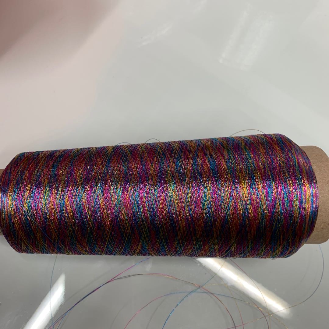 Three-Color Embroidery Thread Gold And Silver Thread Computer Embroidery Thread Gold And Silk Thread Diy Manual Specification drawing