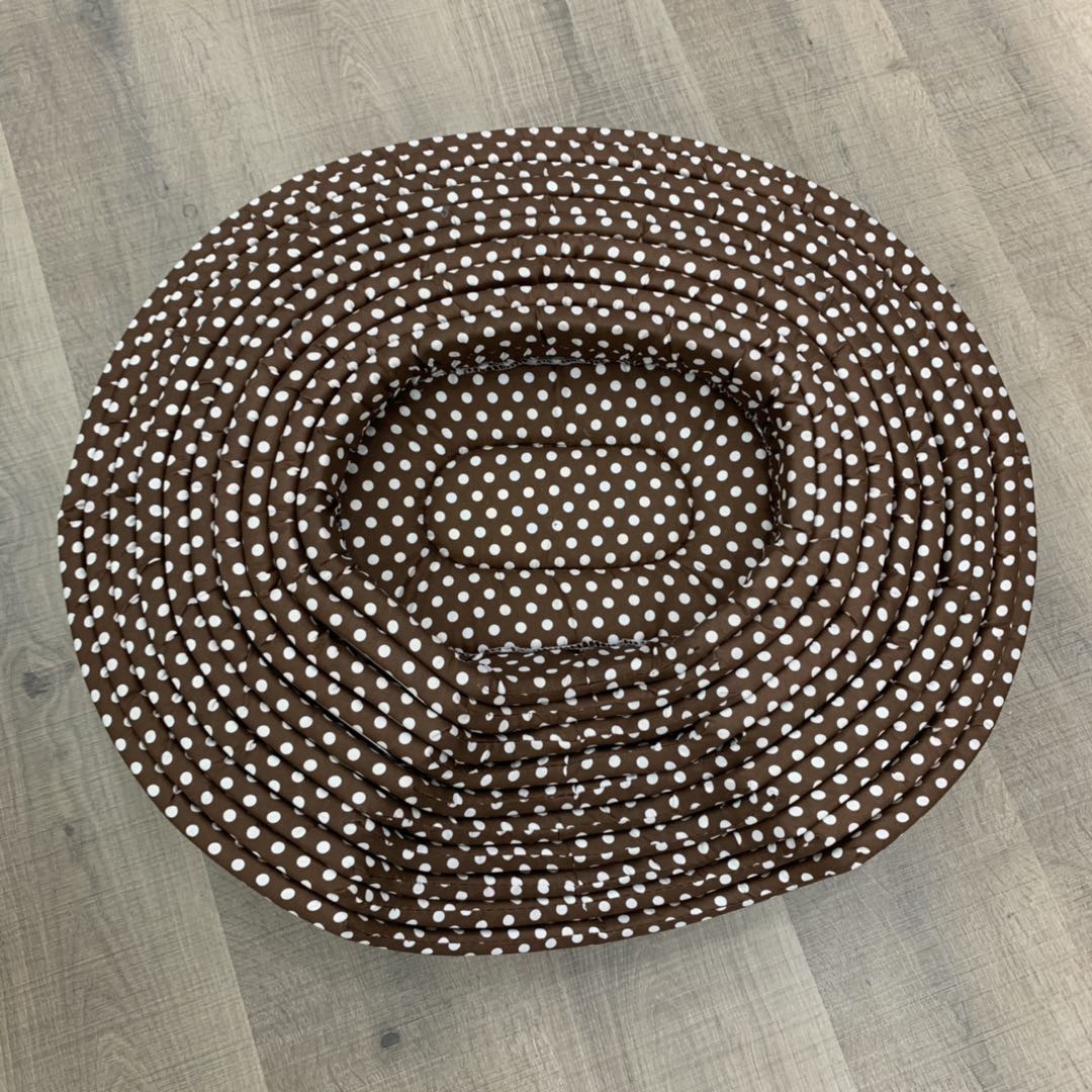 波点狗窝四季通用夏天凉窝可拆洗中小型泰迪垫子宠物窝狗狗用品图