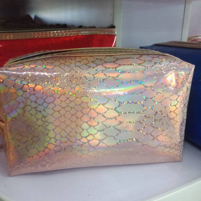 Women's Reflective Fish Scale Patterned Women's Bag