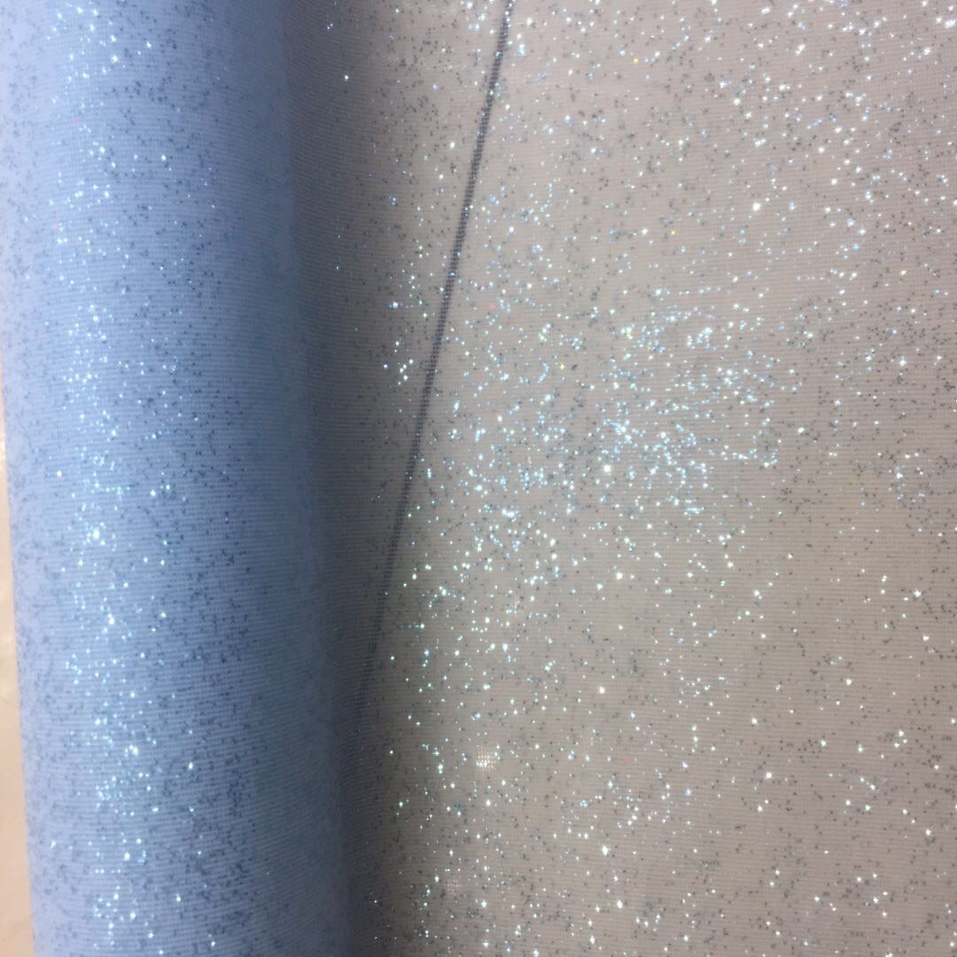 蓝色纱网圣诞礼物装饰包装节日舞会DIY配件产品图