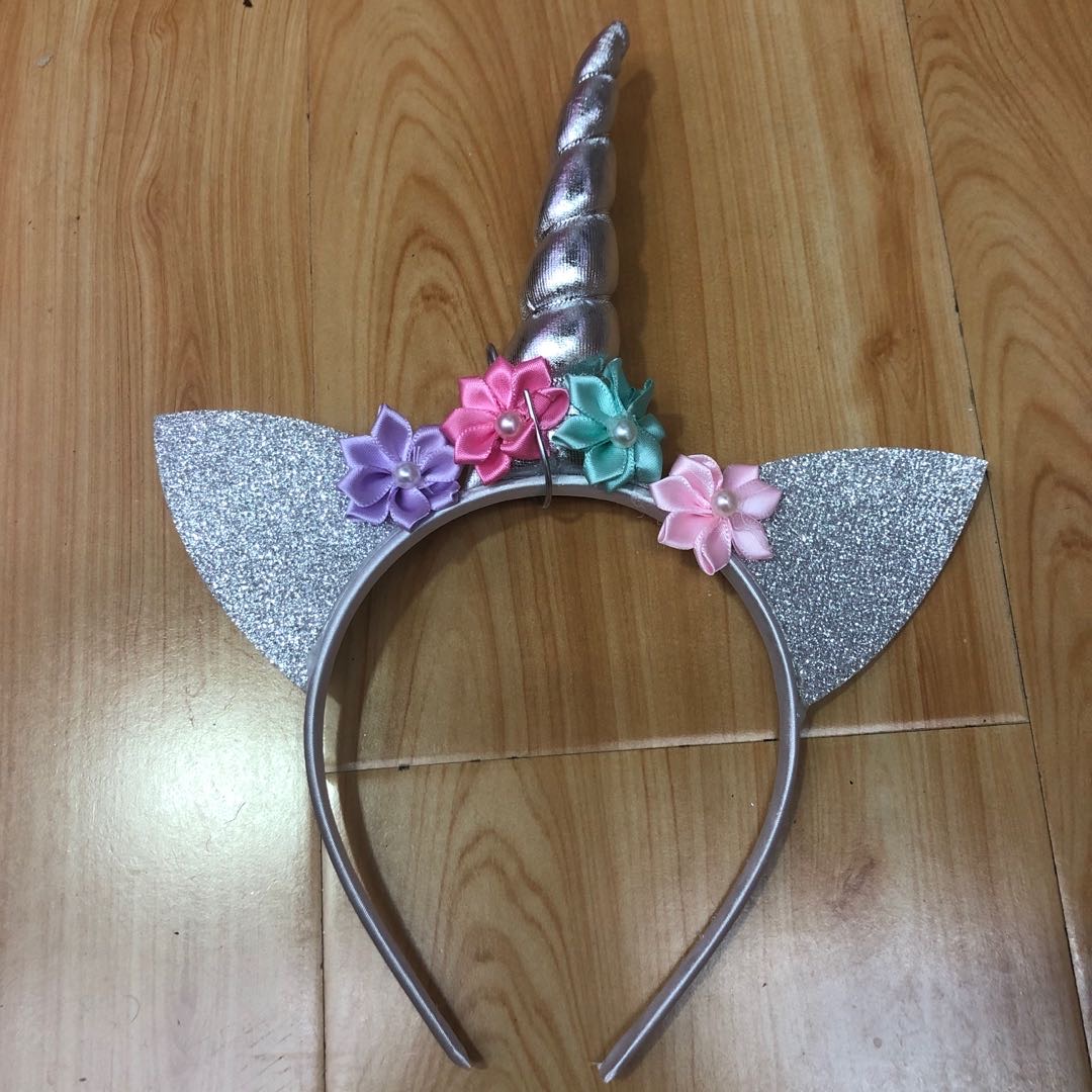 Manufacturers direct sales of Christmas clothing Christmas headband unicorn headband girl cute thumbnail